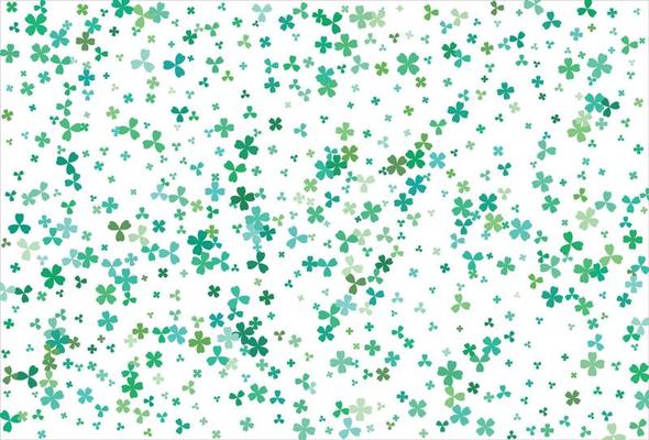 Clover background. Clover leaf, St. Patrick day background