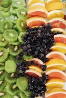 Different fresh fruits on the buffet table. Corporate event or photo