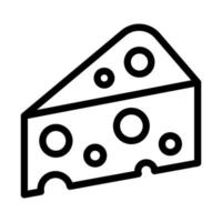 Cheese Line Icon vector