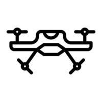 Drone Line Icon vector