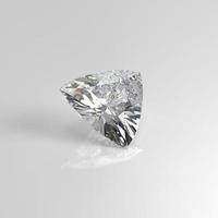 diamante gema trillón 3d render