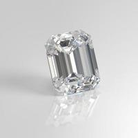 diamante piedra preciosa esmeralda 3d render