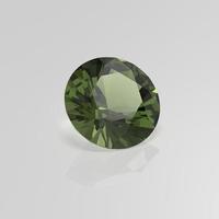 actinolite gemstone round 3D render photo