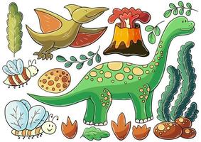 Illustration in hand drawn style. Children's drawings for your design vector