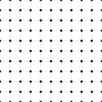 Wireframe grid dots, seamless pattern, Hud design element. Vector illustration
