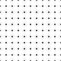 Wireframe grid dots, seamless pattern, Hud design element. Vector illustration