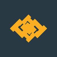 logo capture object photo design vector