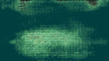 schermpixels fluctueren met kleur en videobeweging - loop video