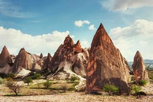 cave city in Cappadocia Turkey photo