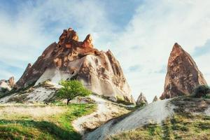 cave city in Cappadocia Turkey photo