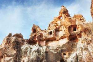 cave city in Cappadocia Turkey photo