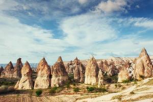 cave city in Cappadocia Turkey photo