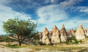 Amazing sunset over Cappadocia. Turkey. Europe photo