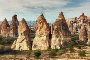 cave city in Cappadocia Turkey photo