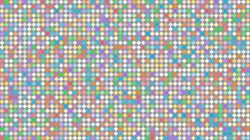 Abstract flat square geometric background vector