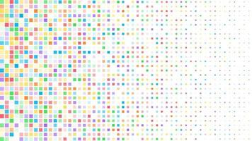 Abstract flat square geometric background vector