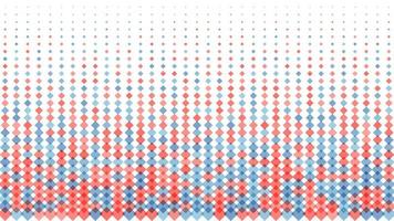 Abstract flat square geometric background vector