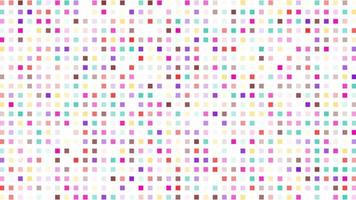Abstract flat square geometric background vector