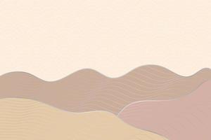 abstract wave style background with geometric japanese pattern and wavy striped lines vector