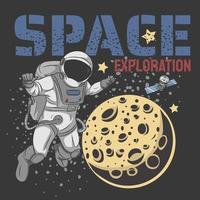 vectores de exploración espacial
