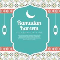 Ornamental banner of ramadan. - Vector. vector