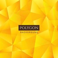 Abstract polygon effect gold background - Vector. vector