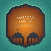 Beautiful ramadan kareem design. -  Vector. vector