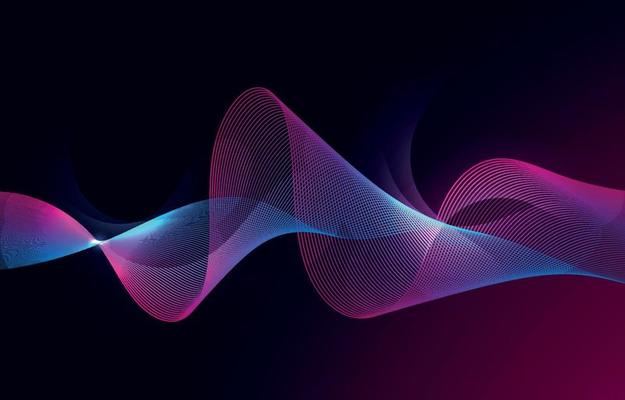 Digital Wave Background