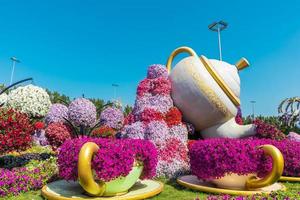 Dubai, UAE, 2022 - Miracle Garden Decoration photo