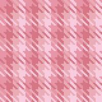 Seamless pattern in four contemporary pink colors. vector