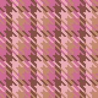 Seamless pattern in pink-brown fours. vector