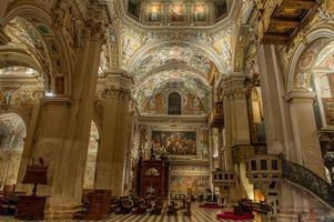 Bergamo Italy 2017 Basilica santa maria maggiore in bergamo, photo