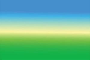 Abstract gradation of blue yellow and green color background vector