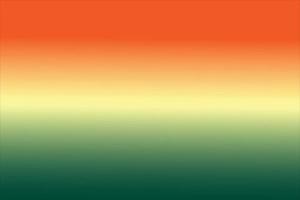 Abstract gradation of orange yellow and green color background vector