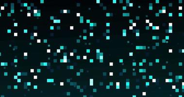 ljusblå fyrkantig pixel bakgrundsanimation video