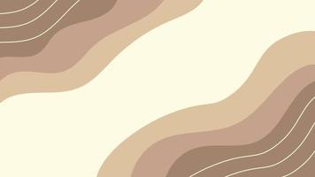 abstract colorful pastel wave background vector
