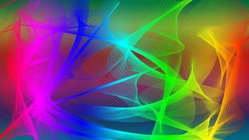 Abstract Lines Background - Dark gradient with lines rainbow background photo