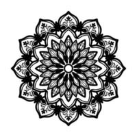 Hand drawn mandala. decoration in ethnic oriental  doodle ornament. vector