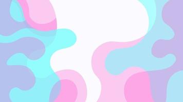 Abstract Colorful Liquid Shape Background vector