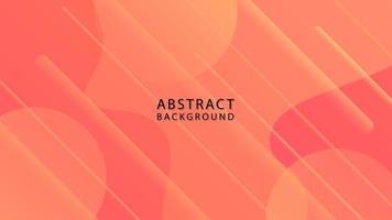 Abstract Colorful Gradient Orange Background vector