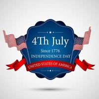 Independence day. Celebration concept vector