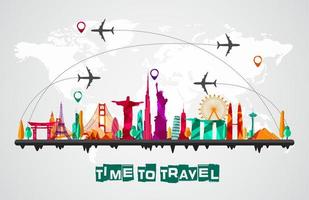 Tourism Background Vector Art, Icons, and Graphics for Free Download