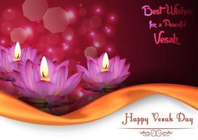 Vesak Day background banner.Vector vector