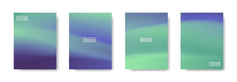 Set of abstract background with beautiful gradation color, colorful background for poster flyer banner backdrop.vertical banner.cool fluid background vector illustration