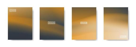 gradient collection of beautiful abstract colorful templates vector