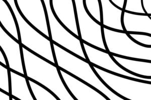 fondo blanco y negro abstracto de líneas negras. patrón sin costuras de líneas negras sobre fondo abstracto de líneas blancas dibujadas a mano. patrón de tinta dibujado a mano y conjunto de texturas. vector