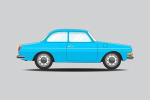 vector classic car illustration