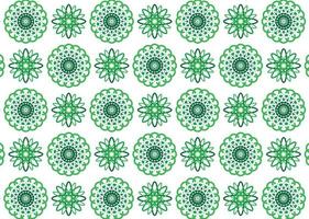 Circle Islamic Ornament Pattern Background vector