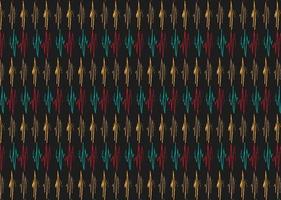 Dark Batik Seamless Pattern Background vector