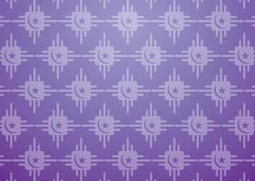 Islamic Pattern Moon and Star Vector Banner Background